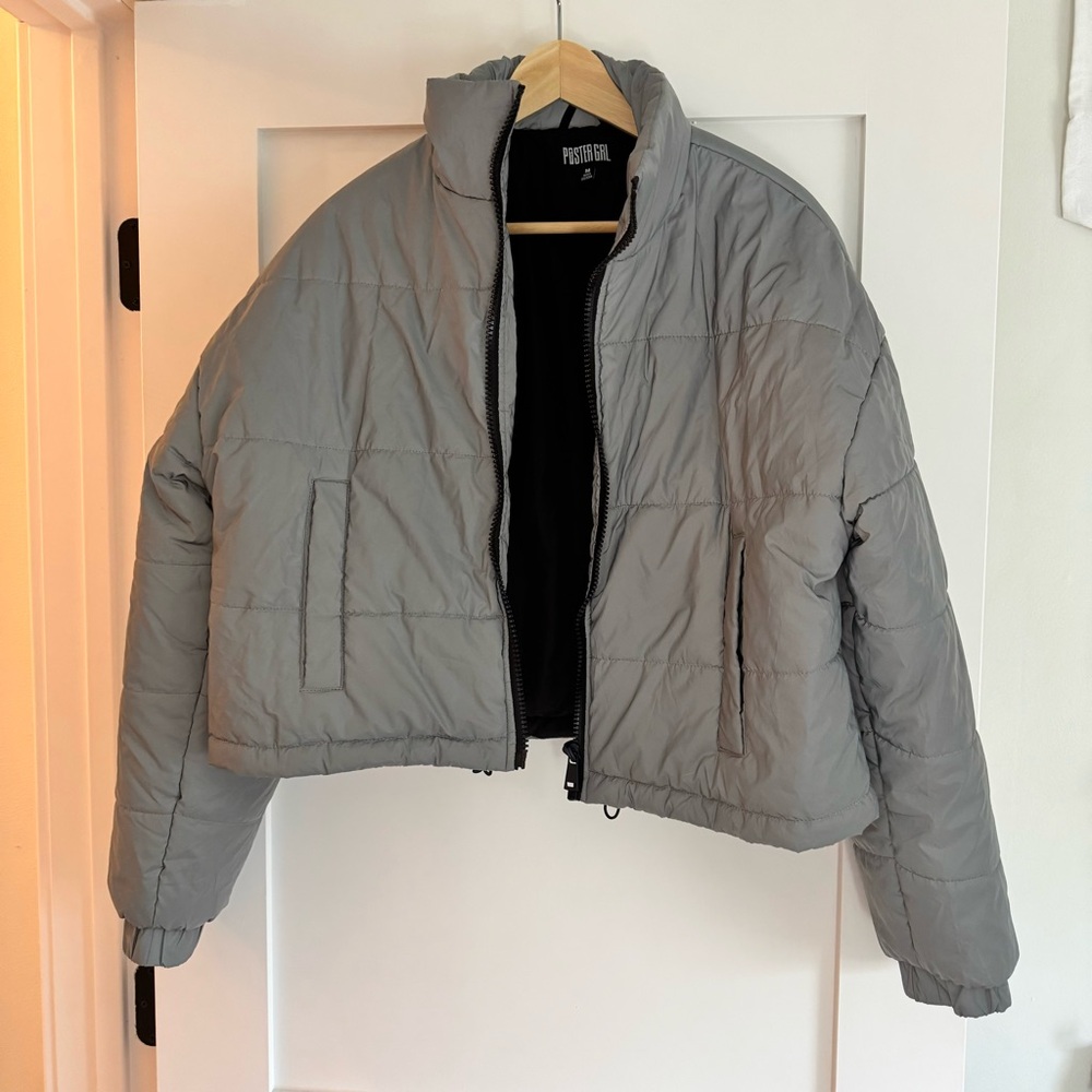 Poster Girl reflective jacket - Dolls Kill